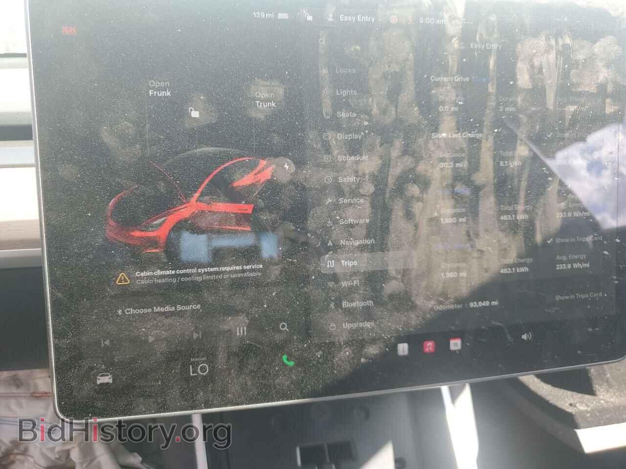 2020 TESLA MODEL 3 - VIN: 5YJ3E1EA5LF633069 - Фото 9