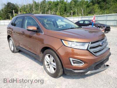 2017 Ford EDGE Edge SEL, brown — VIN 2FMPK4J97HBC30251, Copart