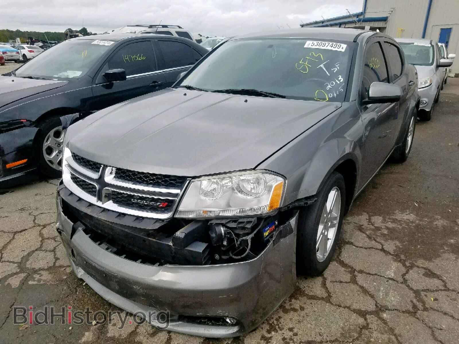 2013 DODGE AVENGER - VIN: 1C3CDZCB4DN662020 - Фото 2