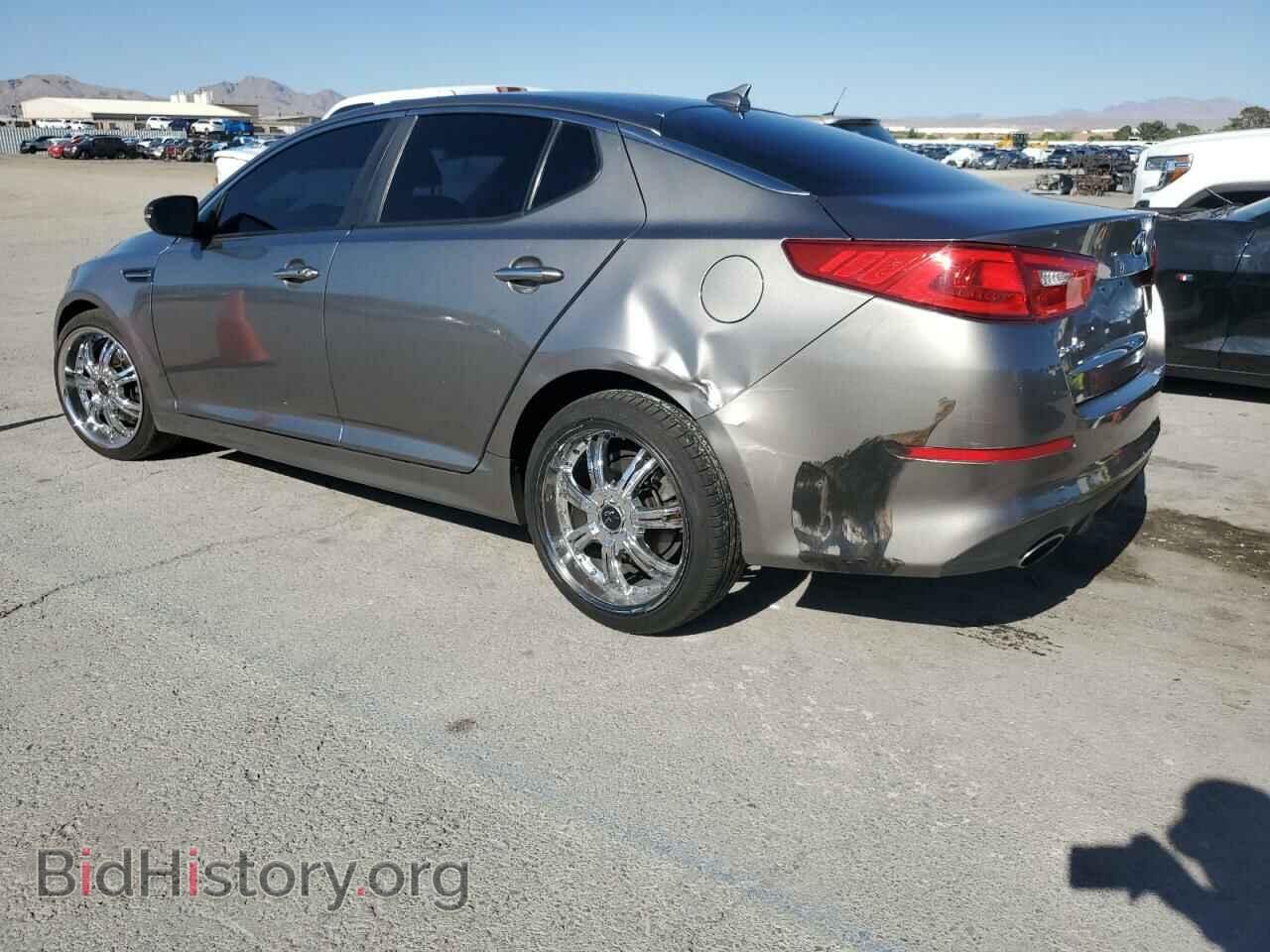 2015 KIA OPTIMA - VIN: 5XXGR4A71FG511036 - Фото 2