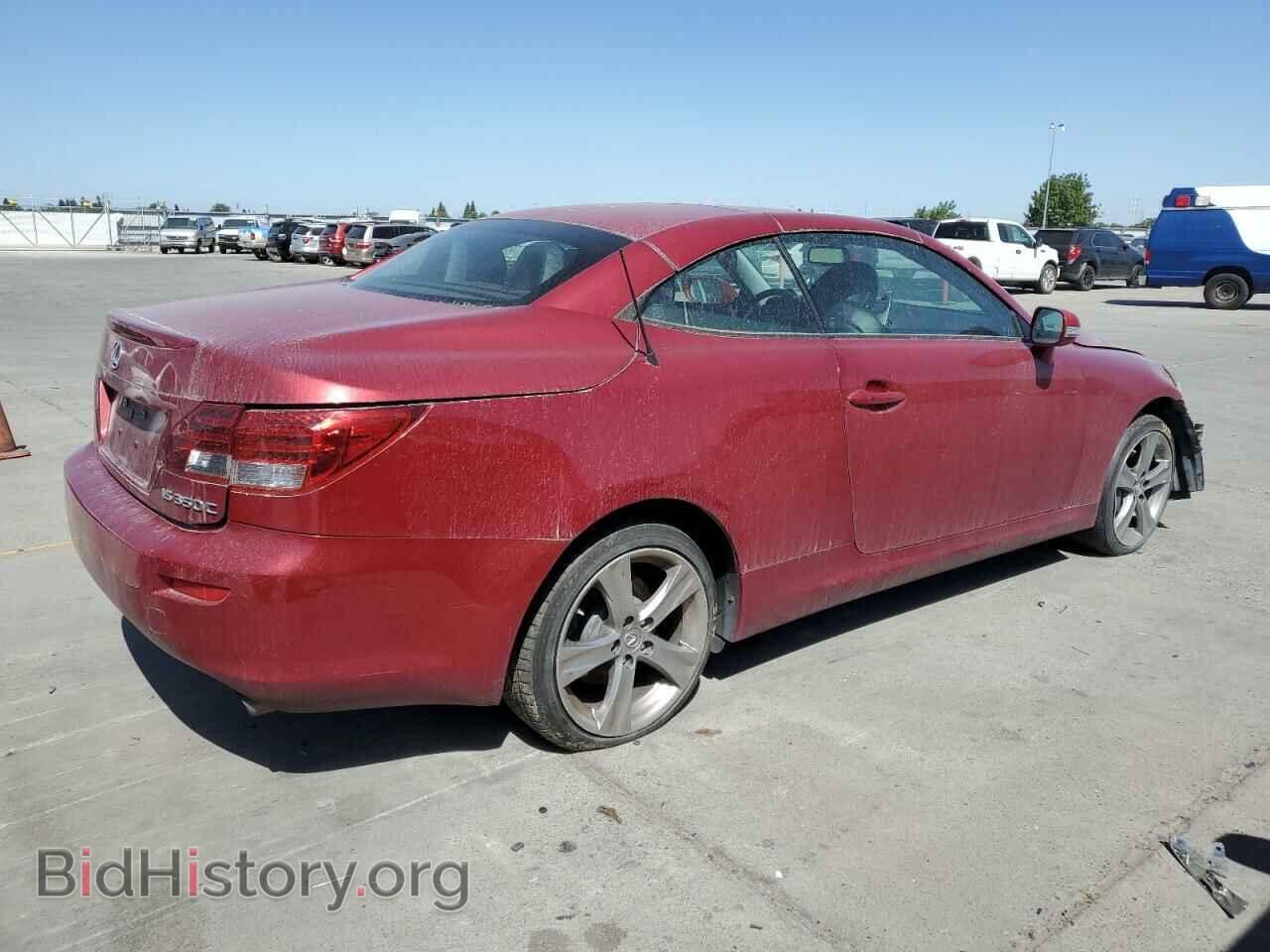 2012 LEXUS IS - VIN: JTHFE2C25C2507925 - Фото 3