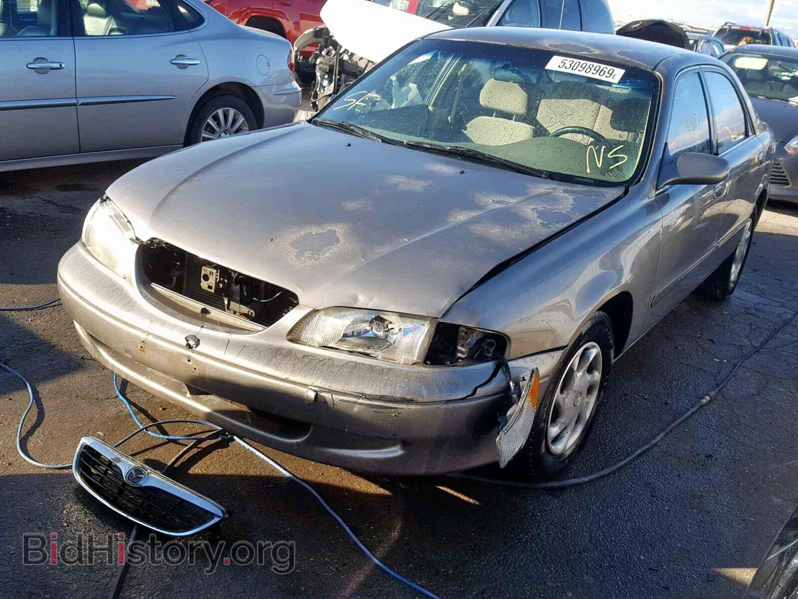 1998 MAZDA 626 - VIN: 1YVGF22C5W5708475 - Фото 2
