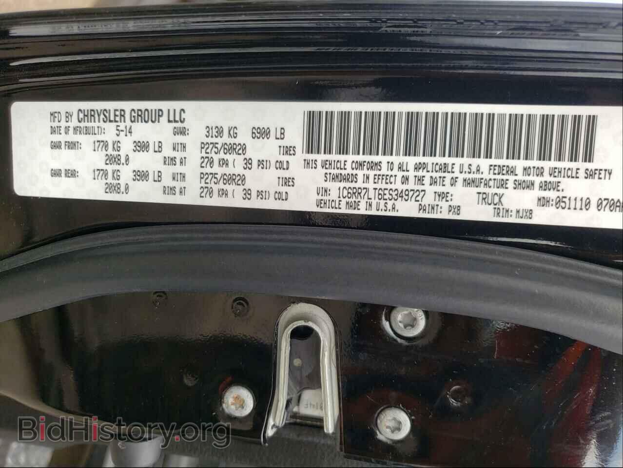 2014 RAM 1500 - VIN: 1C6RR7LT6ES349727 - Photo 10