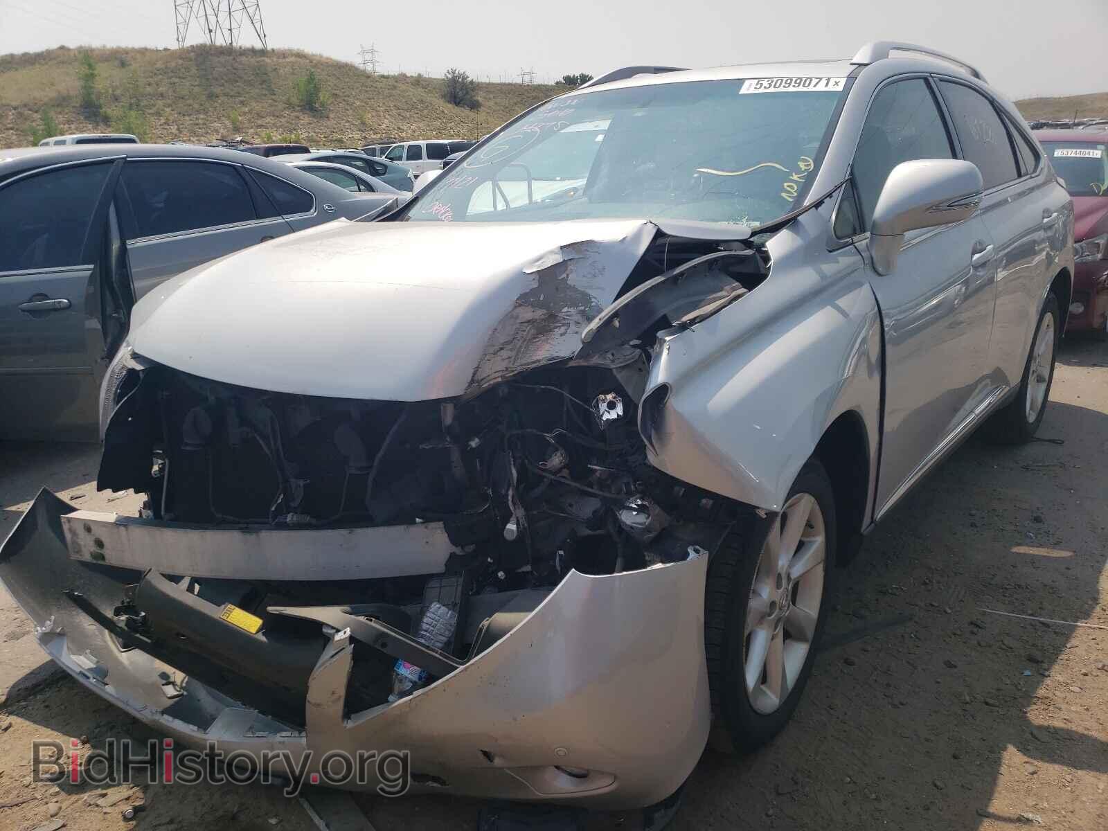 2010 LEXUS RX350 - VIN: JTJBK1BAXA2000962 - Фото 2