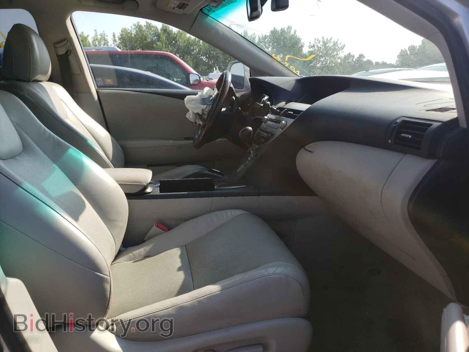 2010 LEXUS RX350 - VIN: JTJBK1BAXA2000962 - Фото 5