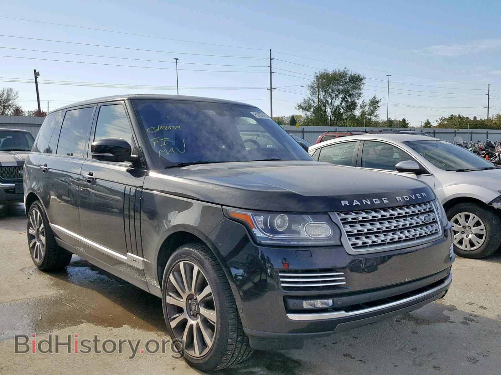 Фотография SALGV3TF0EA195500 - LAND ROVER RANGE ROVE 2014