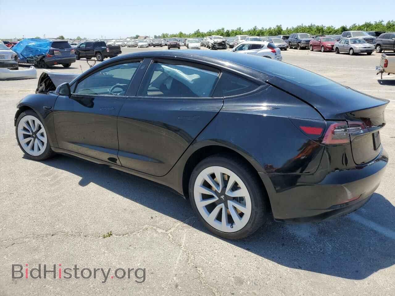 2022 TESLA MODEL 3 - VIN: 5YJ3E1EA1NF184704 - Фото 2