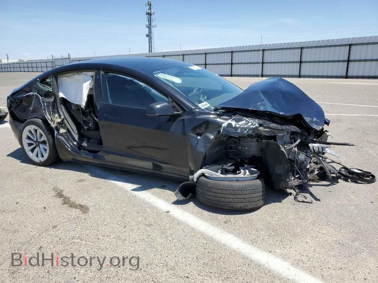 2022 TESLA MODEL 3 - VIN: 5YJ3E1EA1NF184704 - Фото 4