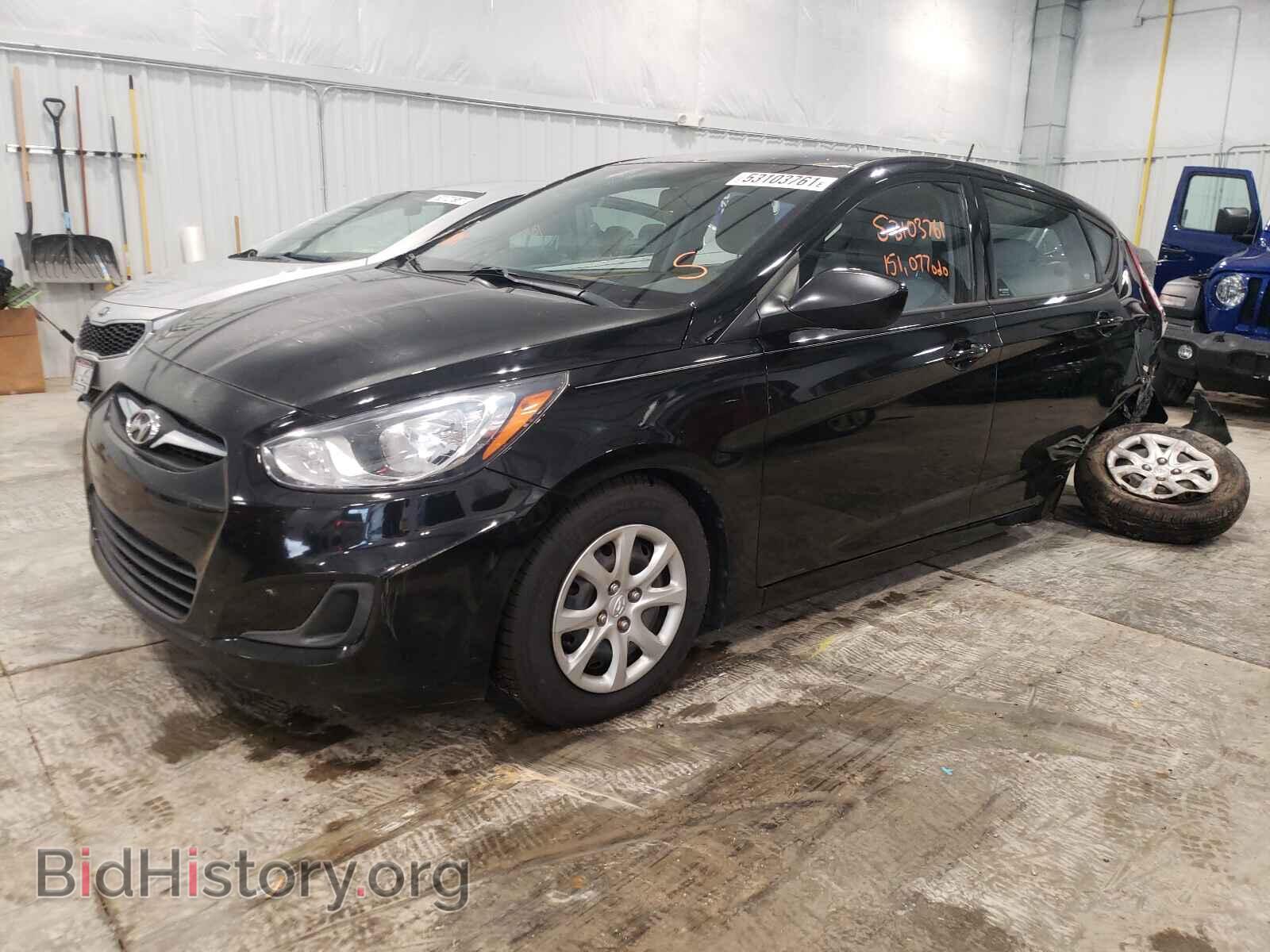 2012 HYUNDAI ACCENT - VIN: KMHCT5AE5CU021723 - Фото 2