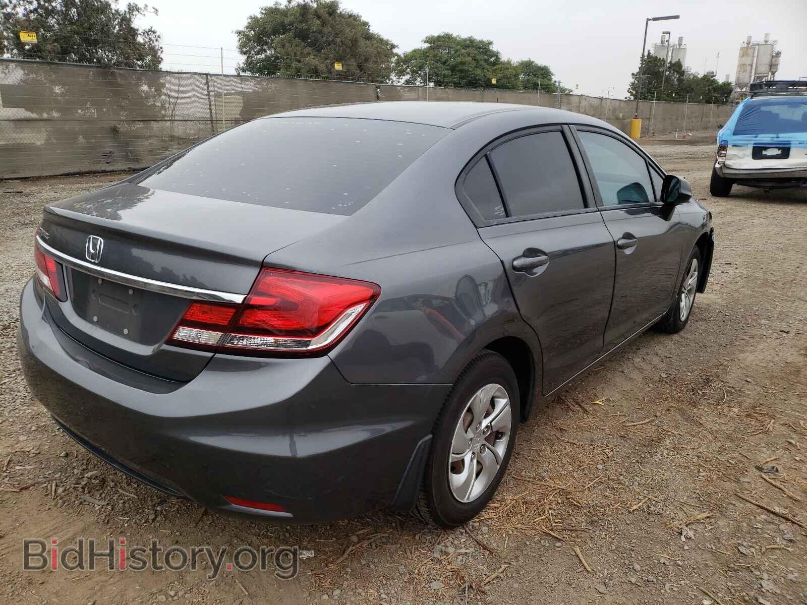 2013 HONDA CIVIC - VIN: 19XFB2F53DE294350 - Фото 4