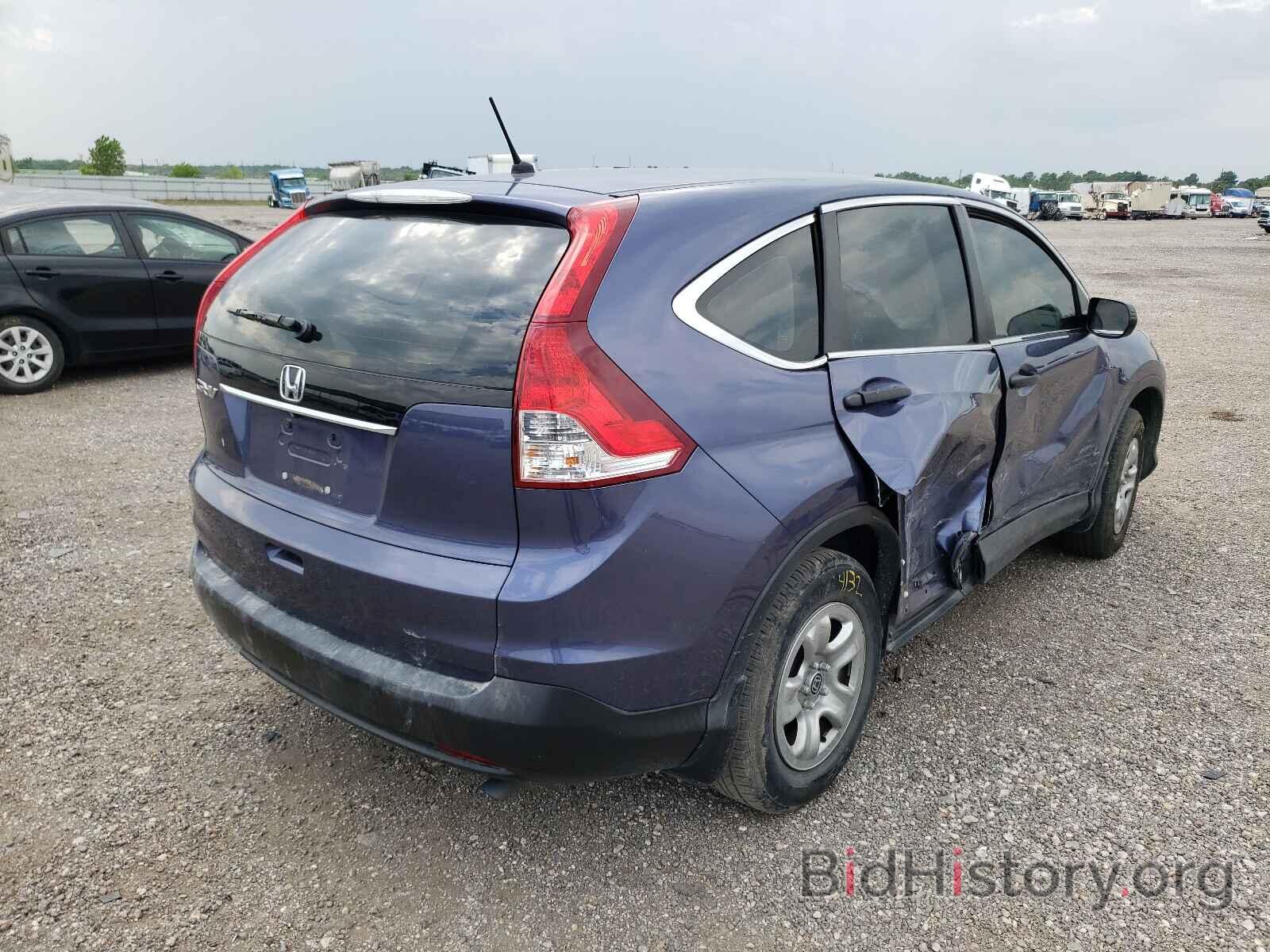 Report 3CZRM3H38EG714337 HONDA CRV 2014 BLUE GAS price