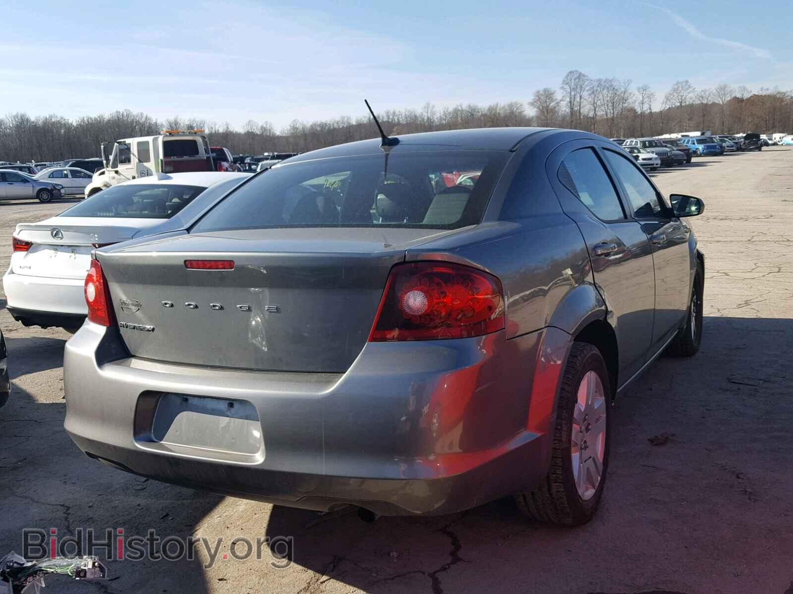 2012 DODGE AVENGER - VIN: 1C3CDZAB4CN148850 - Фото 4