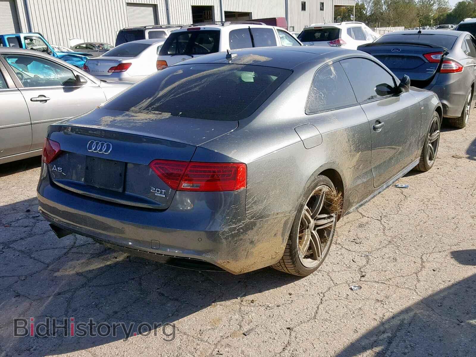 2014 AUDI A5 PREMIUM - VIN: WAUMFAFR7EA018747 - Фото 4