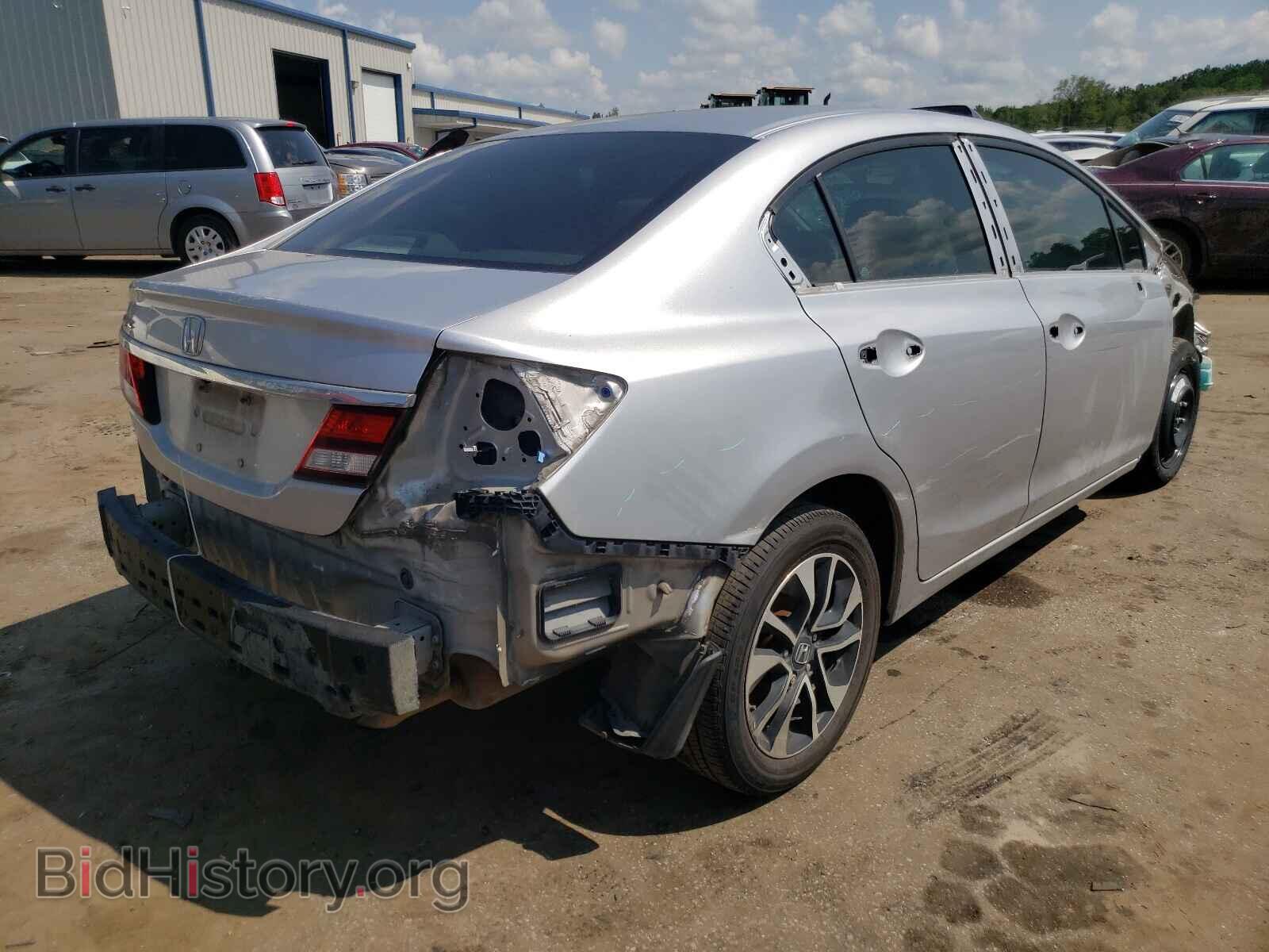 2013 HONDA CIVIC - VIN: 19XFB2F80DE072262 - Фото 4
