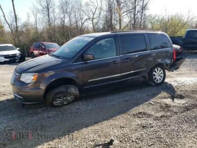 2015 Chrysler MINIVAN Touring, темно-серый — VIN 2C4RC1BGXFR505122, Copart