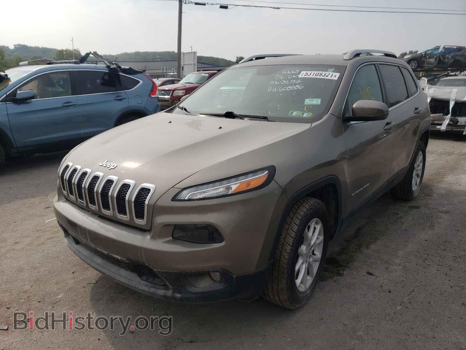 2017 JEEP CHEROKEE - VIN: 1C4PJMCB4HW608886 - Фото 2