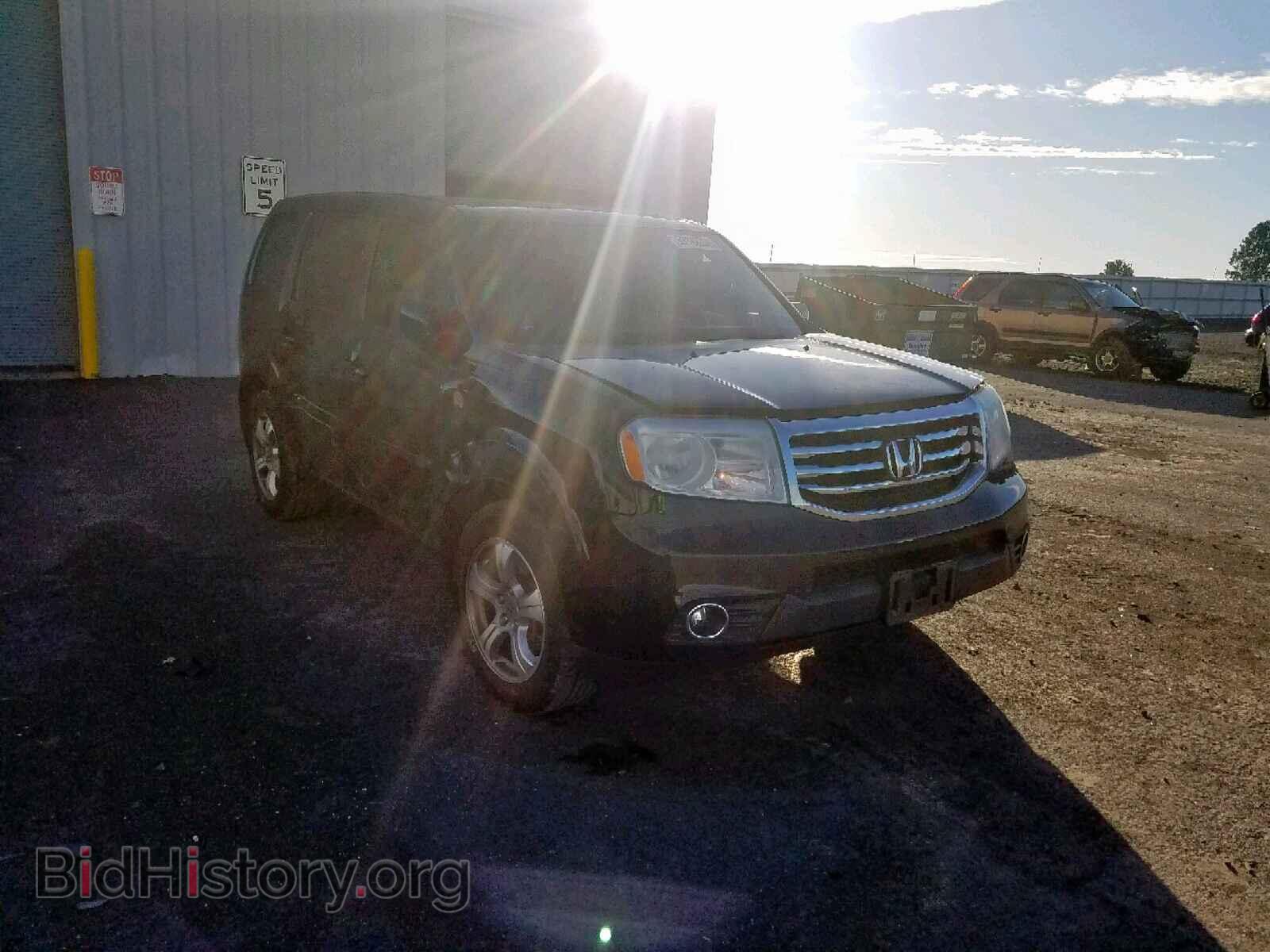 Photo 5FNYF3H50DB007640 - HONDA PILOT EXL 2013