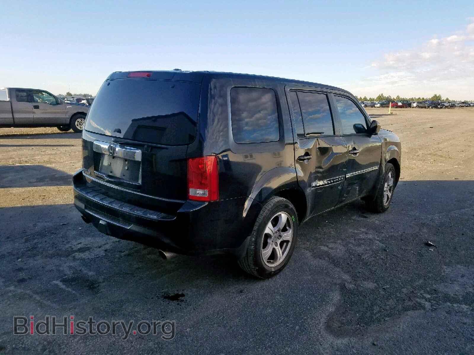 2013 HONDA PILOT EXL - VIN: 5FNYF3H50DB007640 - Фото 4