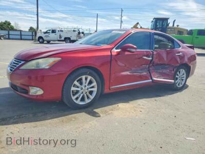 2010 Lexus ES350 350, красный — VIN JTHBK1EG0A2360422, Copart