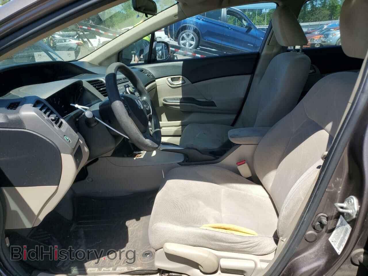 2012 HONDA CIVIC - VIN: 2HGFB2F5XCH530383 - Фото 7