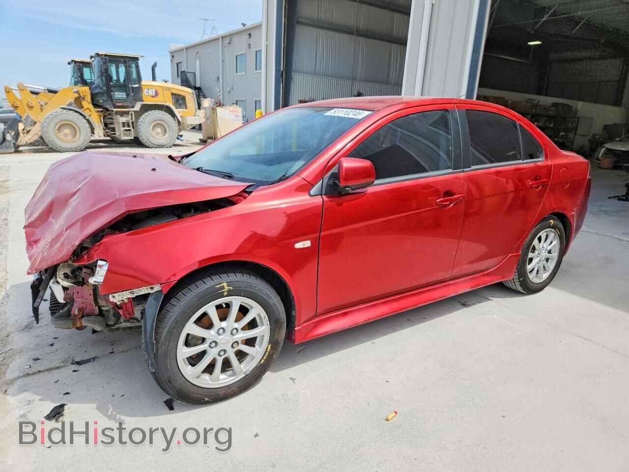 Photo JA32U2FU4DU002592 - MITSUBISHI LANCER 2013