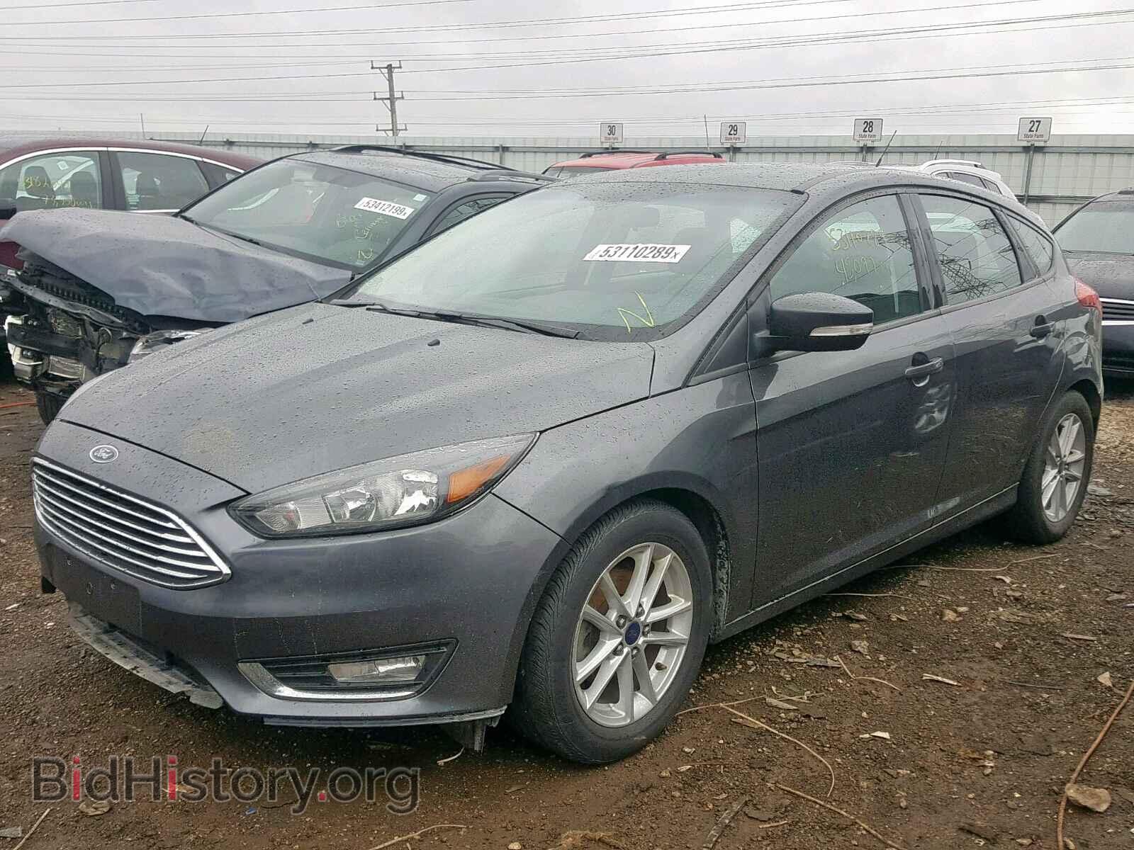 2015 FORD FOCUS SE - VIN: 1FADP3K2XFL364422 - Фото 2