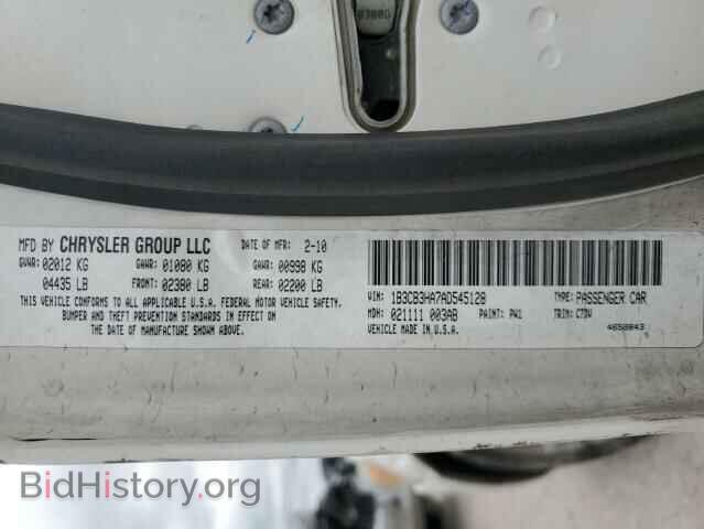 2010 DODGE CALIBER - VIN: 1B3CB3HA7AD545128 - Фото 12