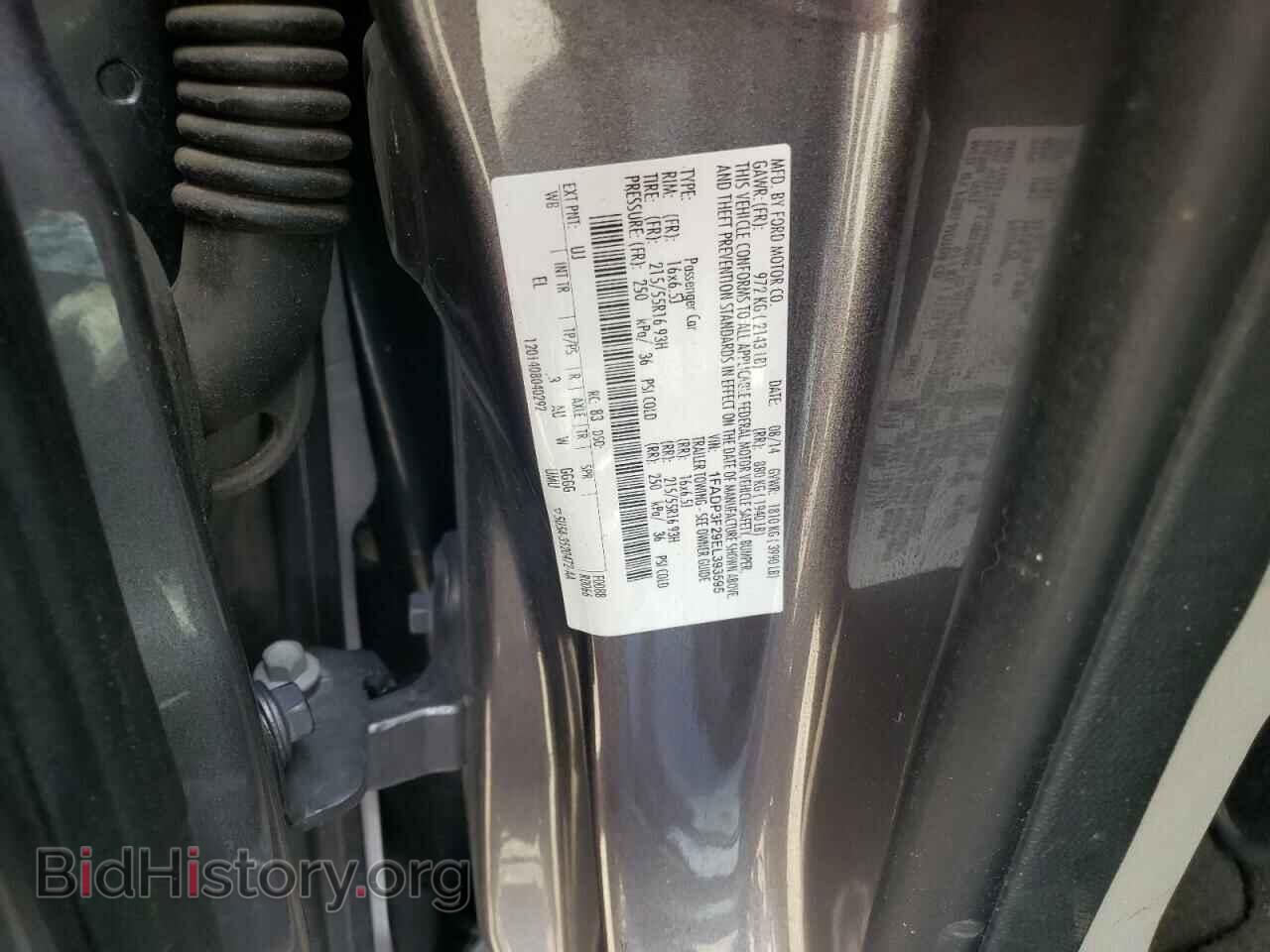 2014 FORD FOCUS - VIN: 1FADP3F29EL393595 - Фото 10