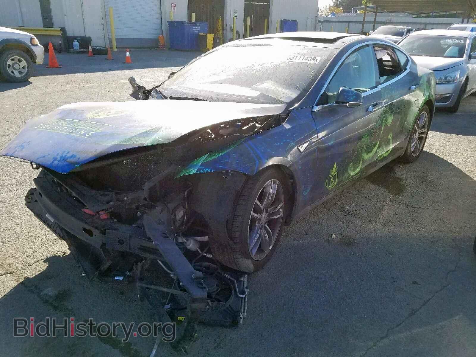 2015 TESLA MODEL S - VIN: 5YJSA1S17FFP72958 - Фото 2