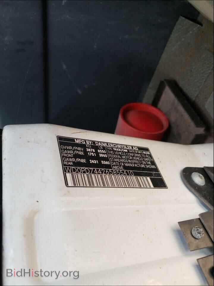 2006 DODGE SPRINTER - VIN: WD0PD744265855410 - Фото 10
