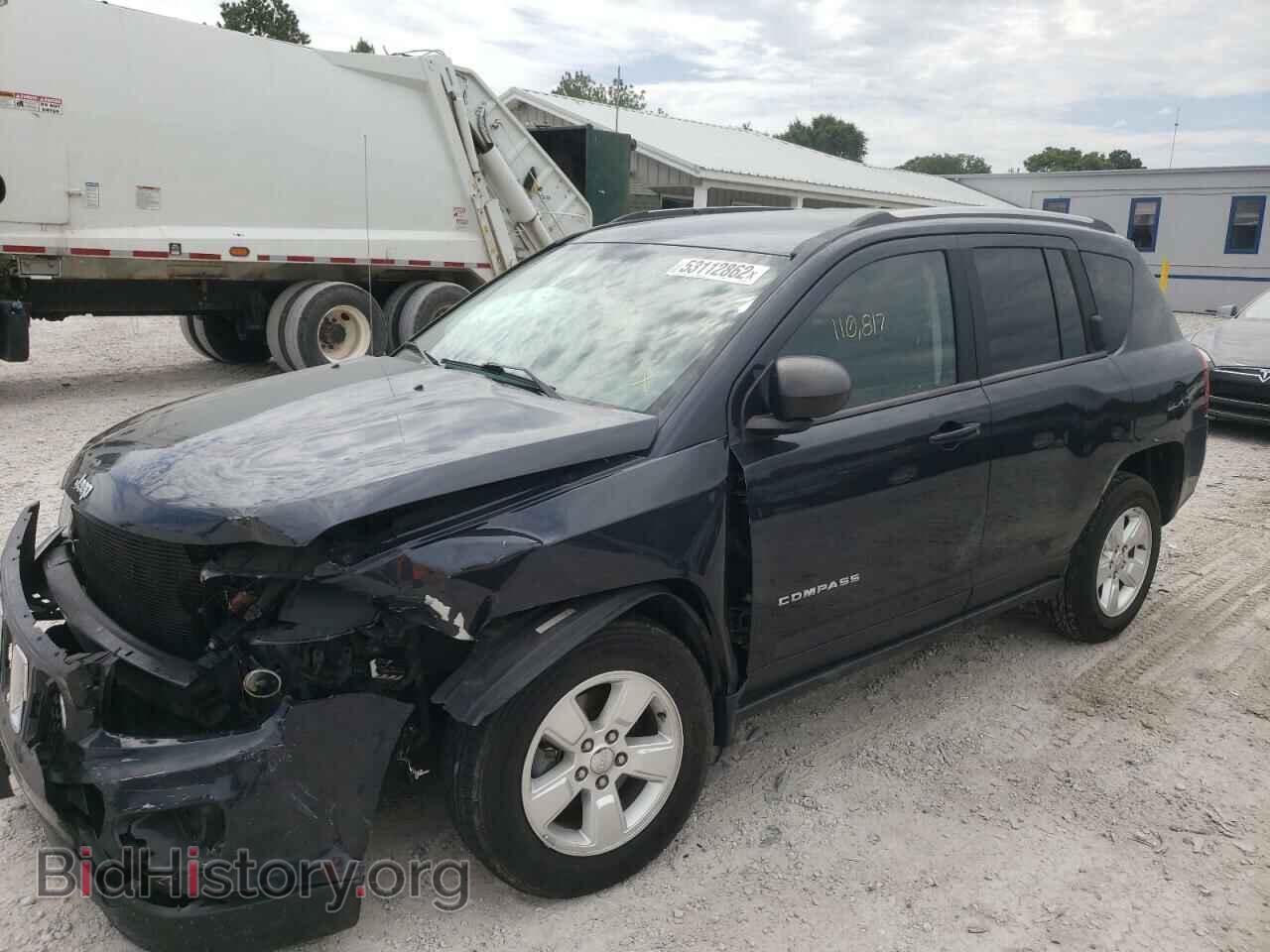 2014 JEEP COMPASS - VIN: 1C4NJCBAXED666048 - Фото 2