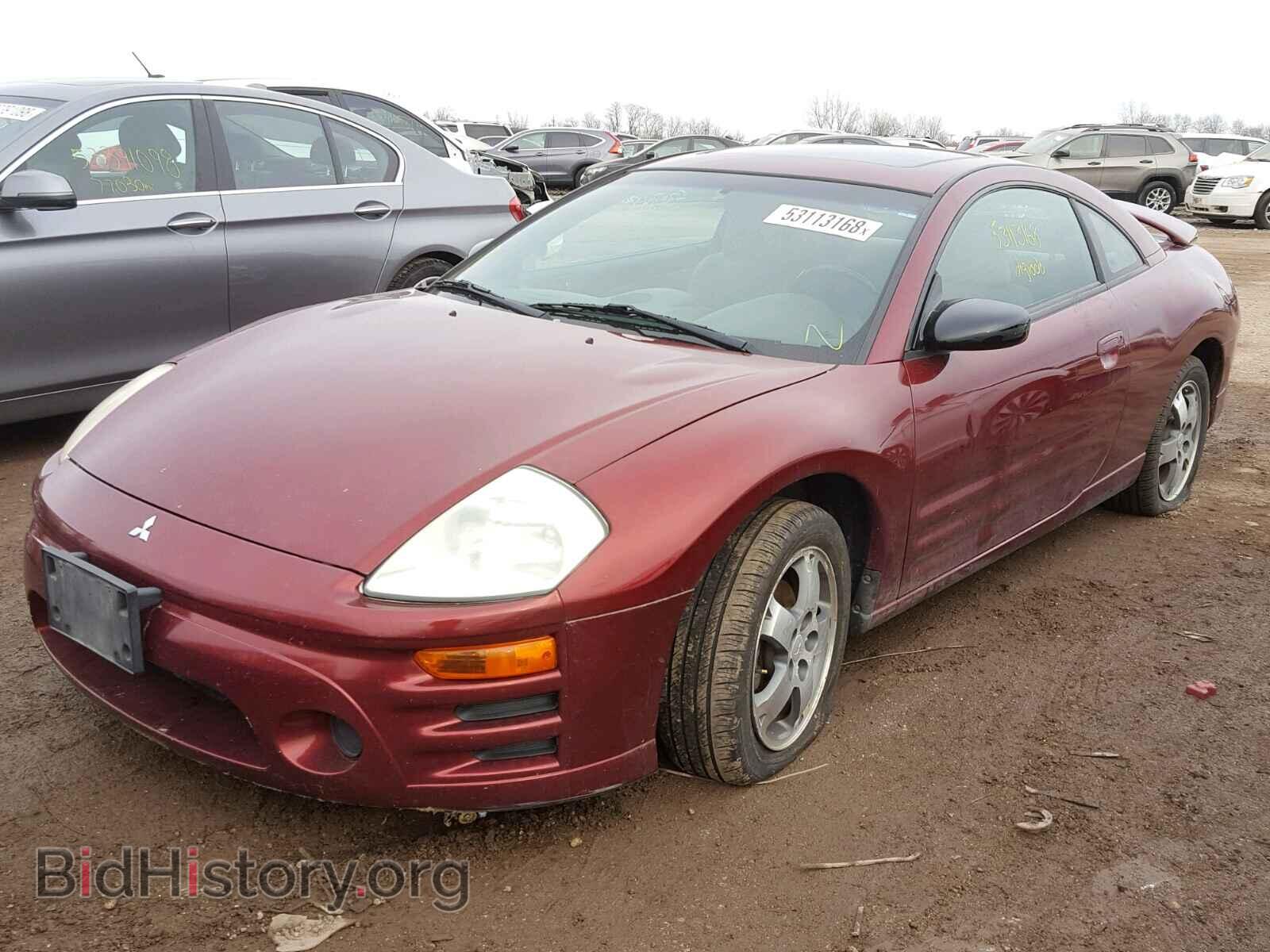 2004 MITSUBISHI ECLIPSE - VIN: 4A3AC44G94E053599 - Фото 2