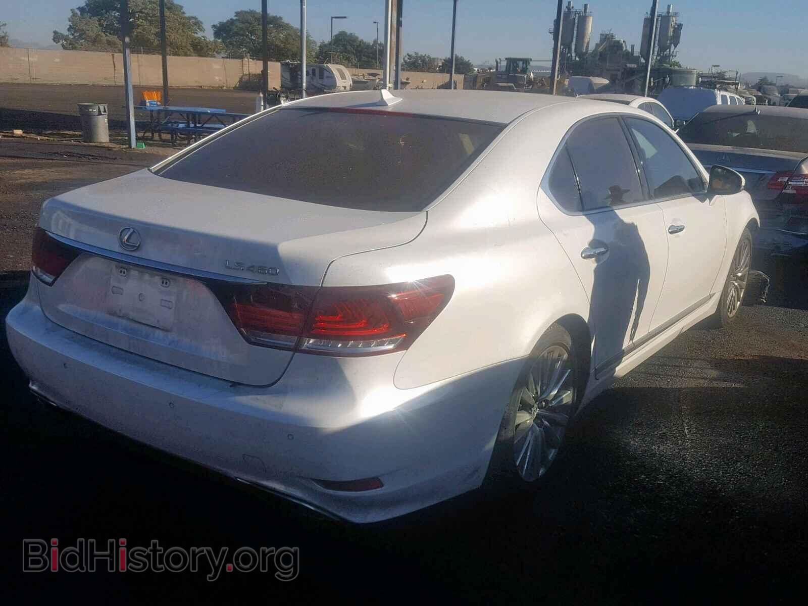 2013 LEXUS LS460 - VIN: JTHBL1EF6D5114966 - Фото 4