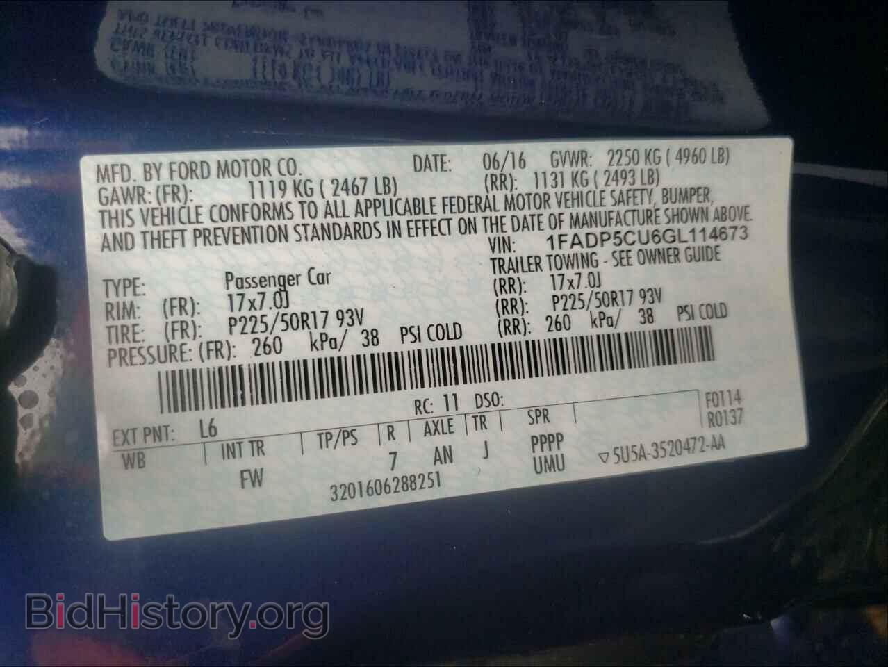 2016 FORD CMAX - VIN: 1FADP5CU6GL114673 - Фото 10