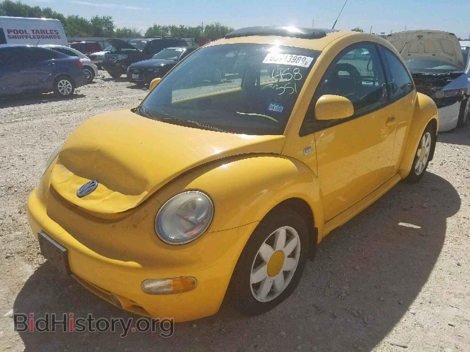2000 VOLKSWAGEN BEETLE - VIN: 3VWCD21C2YM485351 - Фото 2
