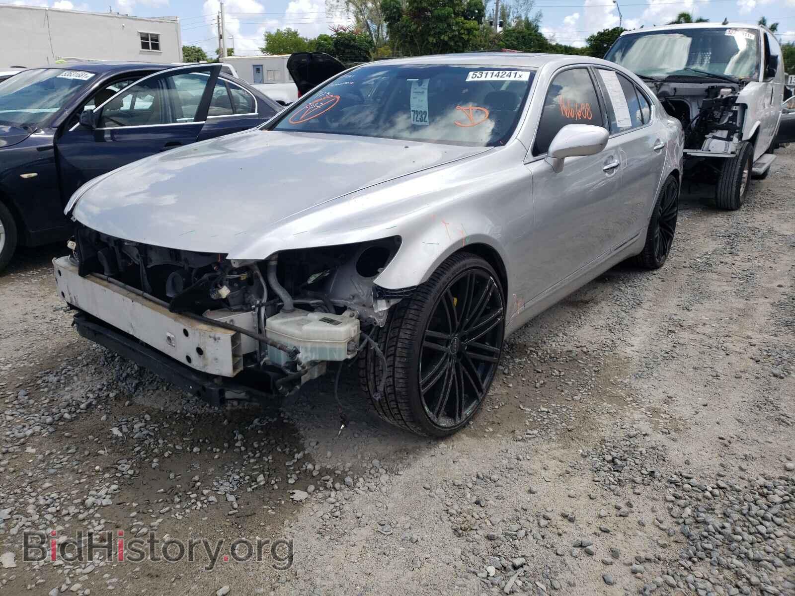 2007 LEXUS LS460 - VIN: JTHBL46F875050935 - Фото 2