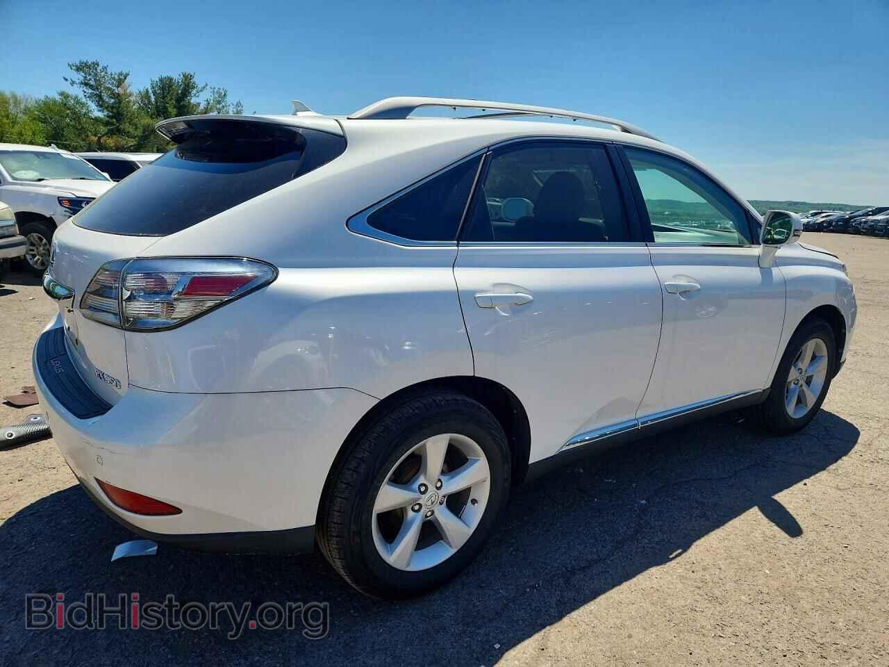 2012 LEXUS RX350 - VIN: 2T2BK1BAXCC153697 - Фото 3