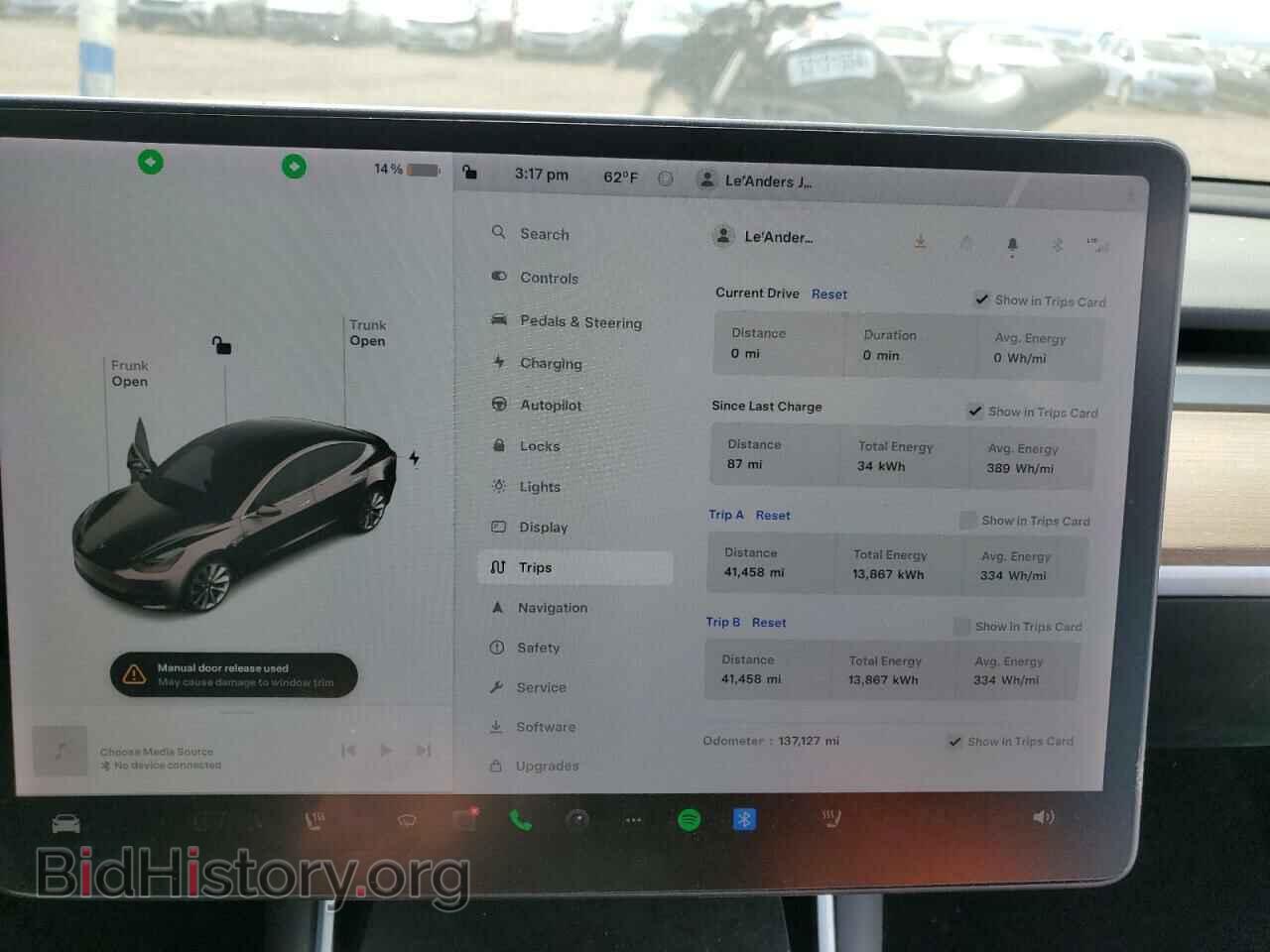 2020 TESLA MODEL 3 - VIN: 5YJ3E1EB1LF589080 - Фото 9