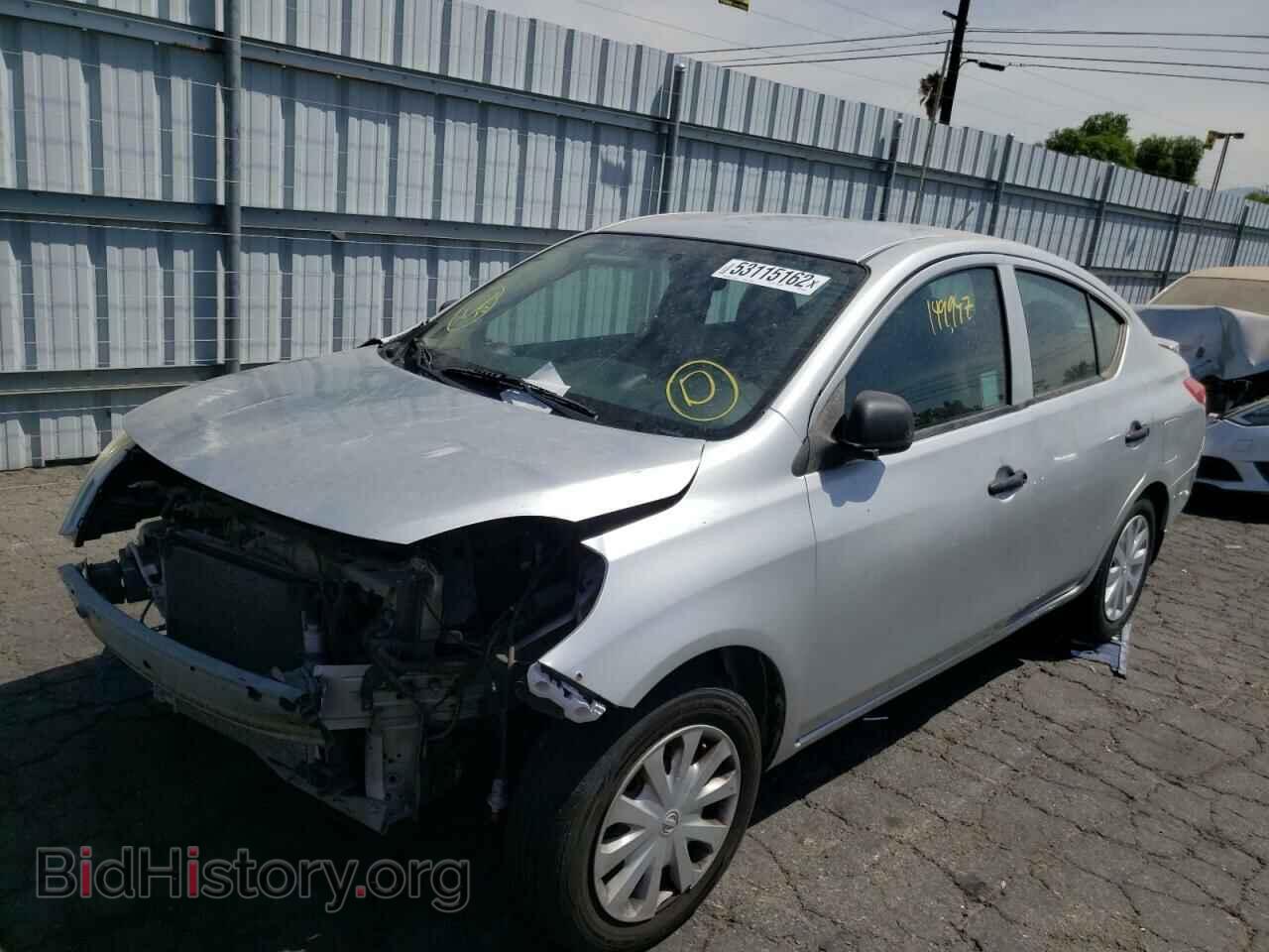 2014 NISSAN VERSA - VIN: 3N1CN7AP9EL804538 - Фото 2