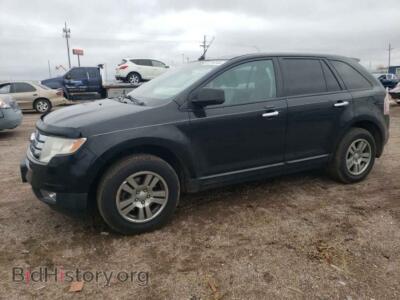 2008 Ford EDGE SEL, черный — VIN 2FMDK48C08BA52865, Copart