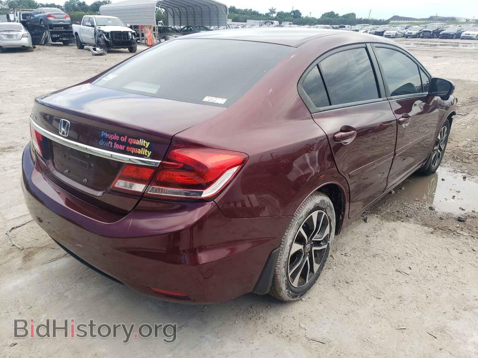 2014 HONDA CIVIC - VIN: 19XFB2F85EE044006 - Фото 4