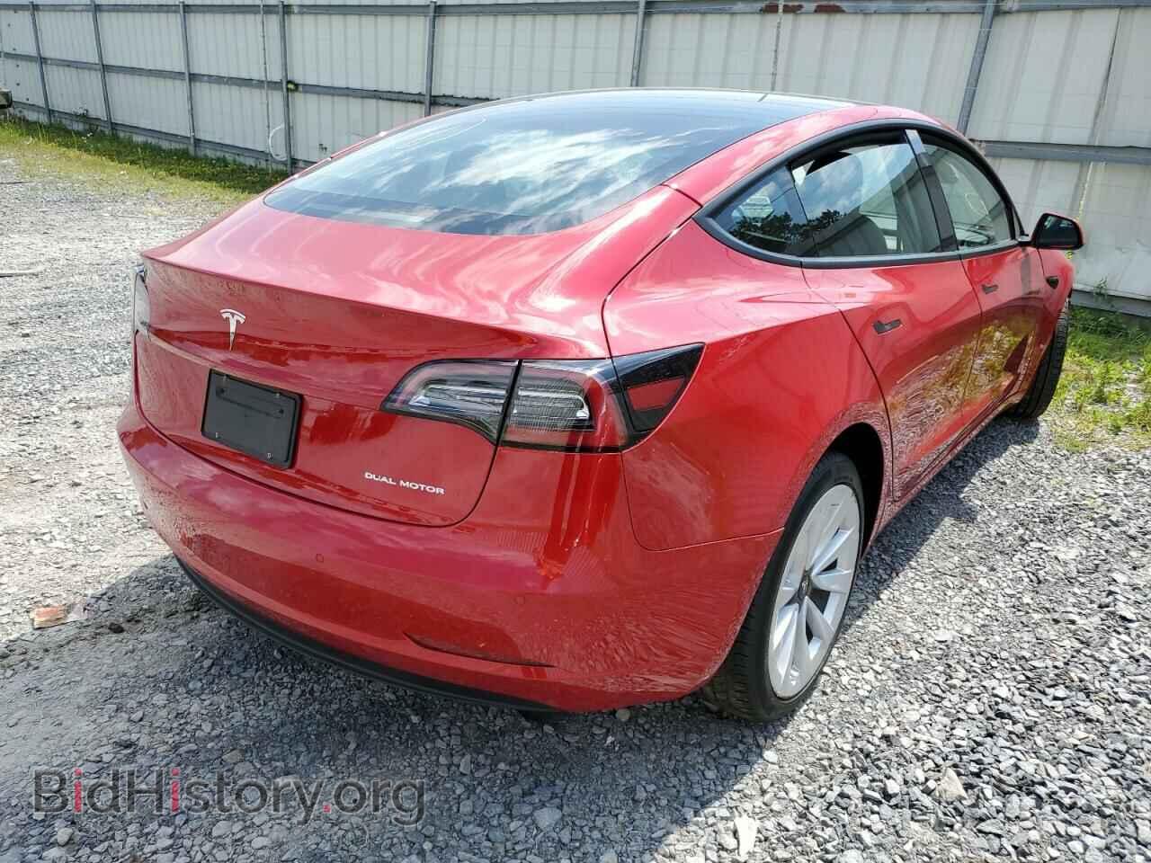2022 TESLA MODEL 3 - VIN: 5YJ3E1EB4NF187007 - Photo 4