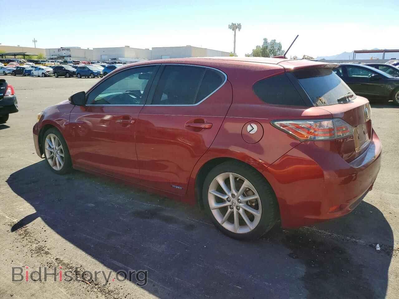 2012 LEXUS CT 200 - VIN: JTHKD5BHXC2080203 - Photo 2