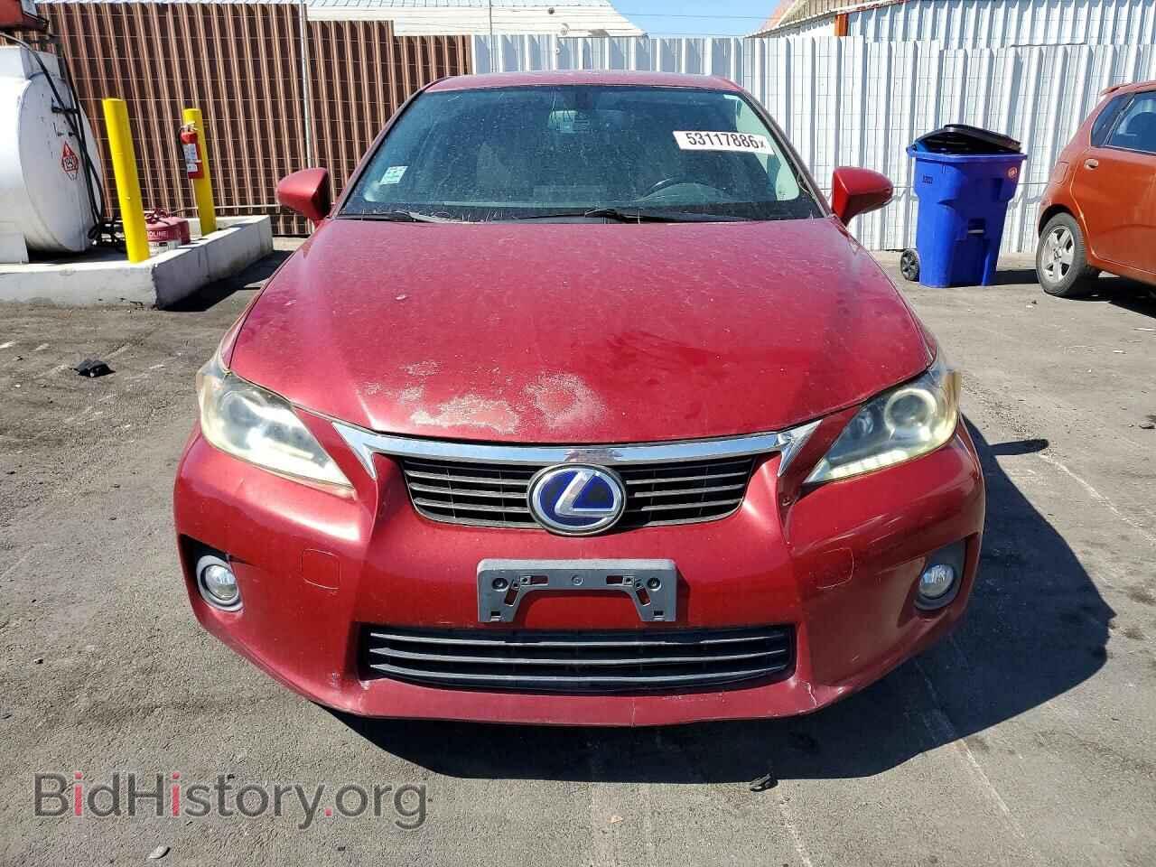 2012 LEXUS CT 200 - VIN: JTHKD5BHXC2080203 - Photo 5
