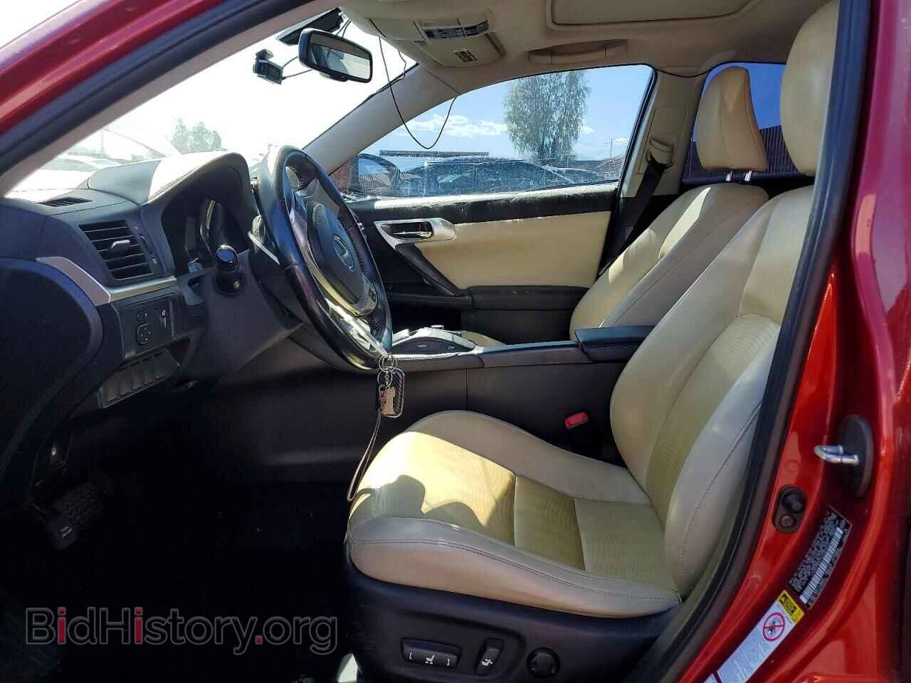 2012 LEXUS CT 200 - VIN: JTHKD5BHXC2080203 - Photo 7