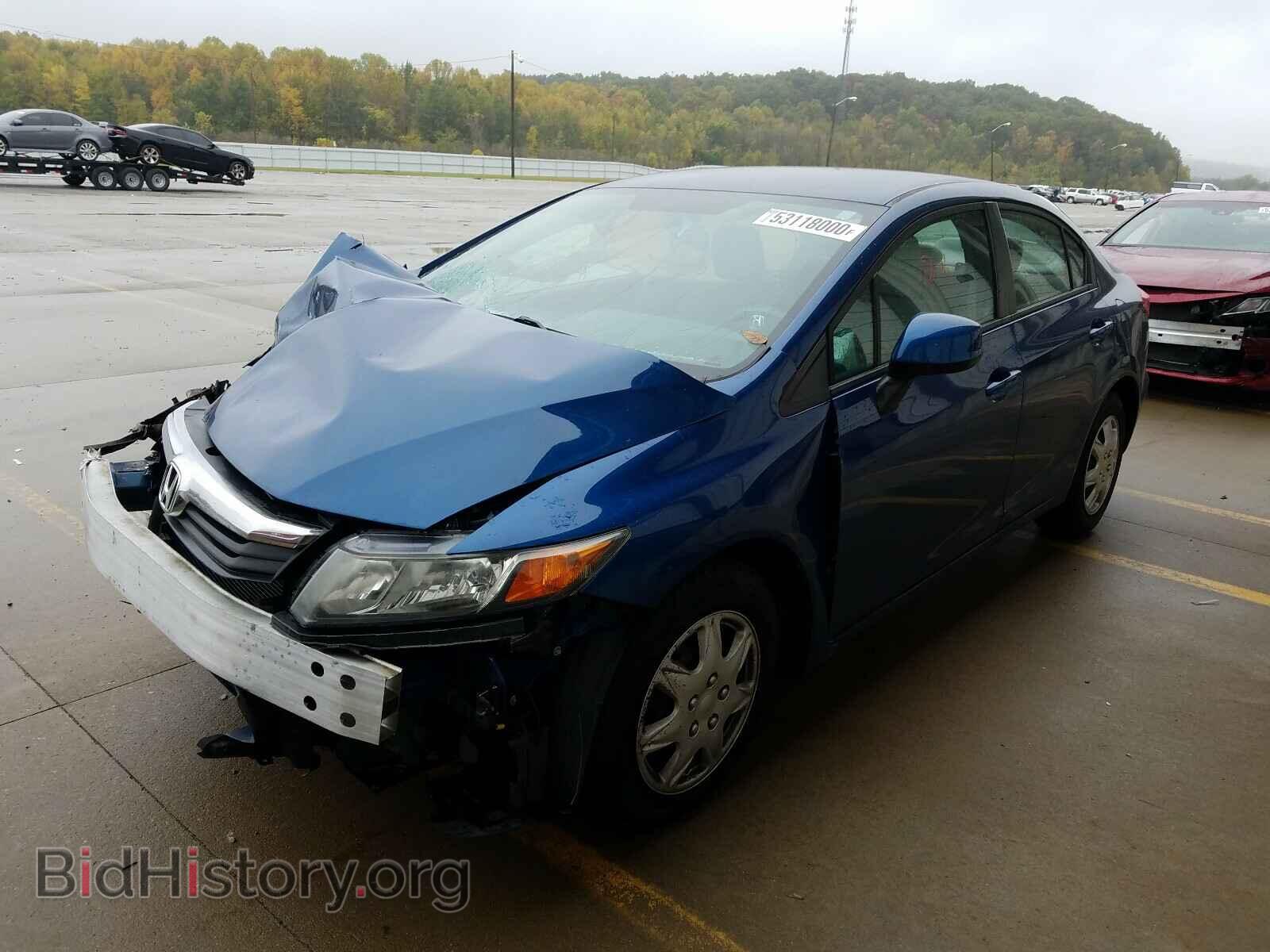 2012 HONDA CIVIC - VIN: 19XFB2F54CE074973 - Фото 2