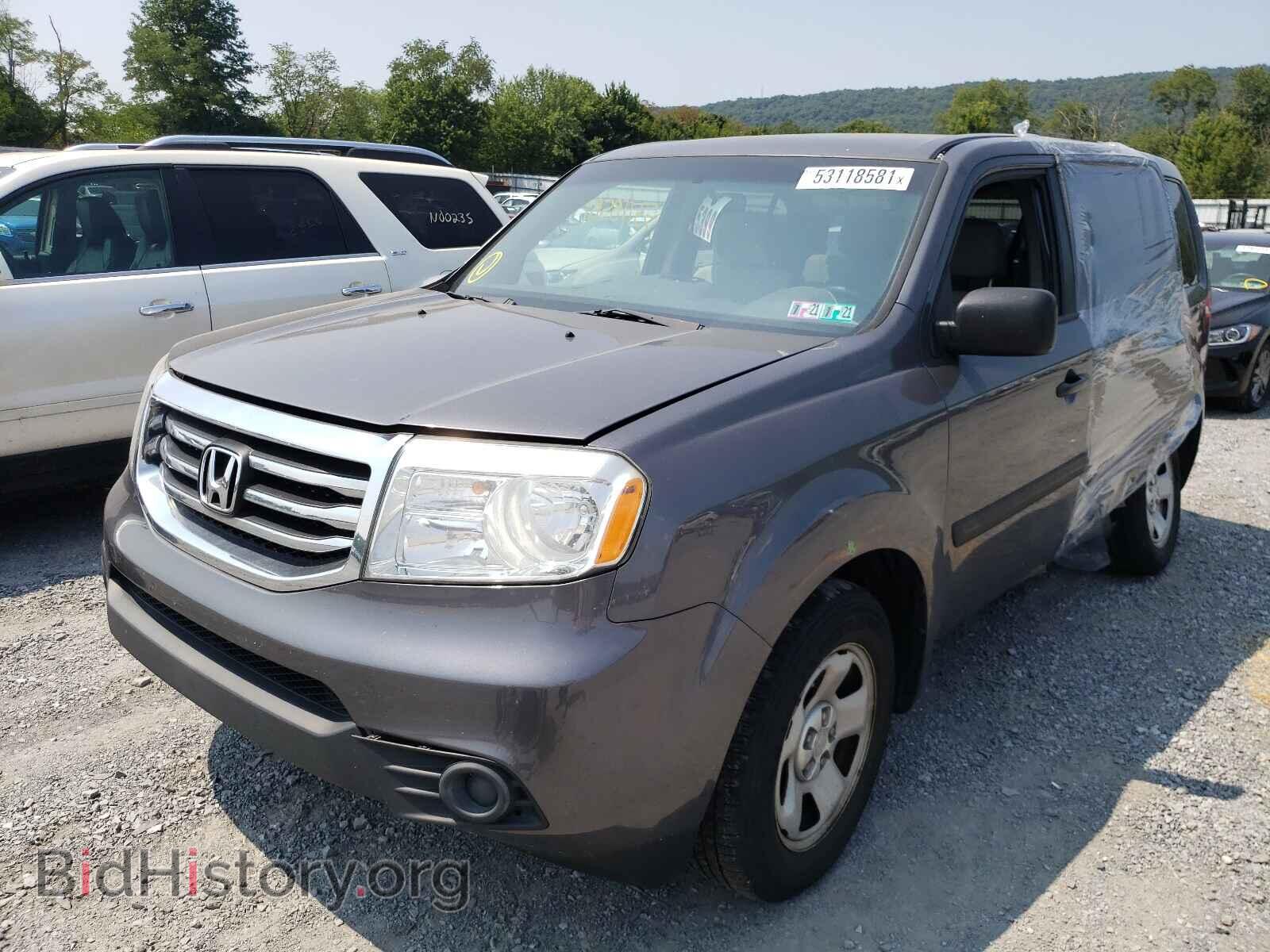 2014 HONDA PILOT - VIN: 5FNYF4H24EB021845 - Фото 2