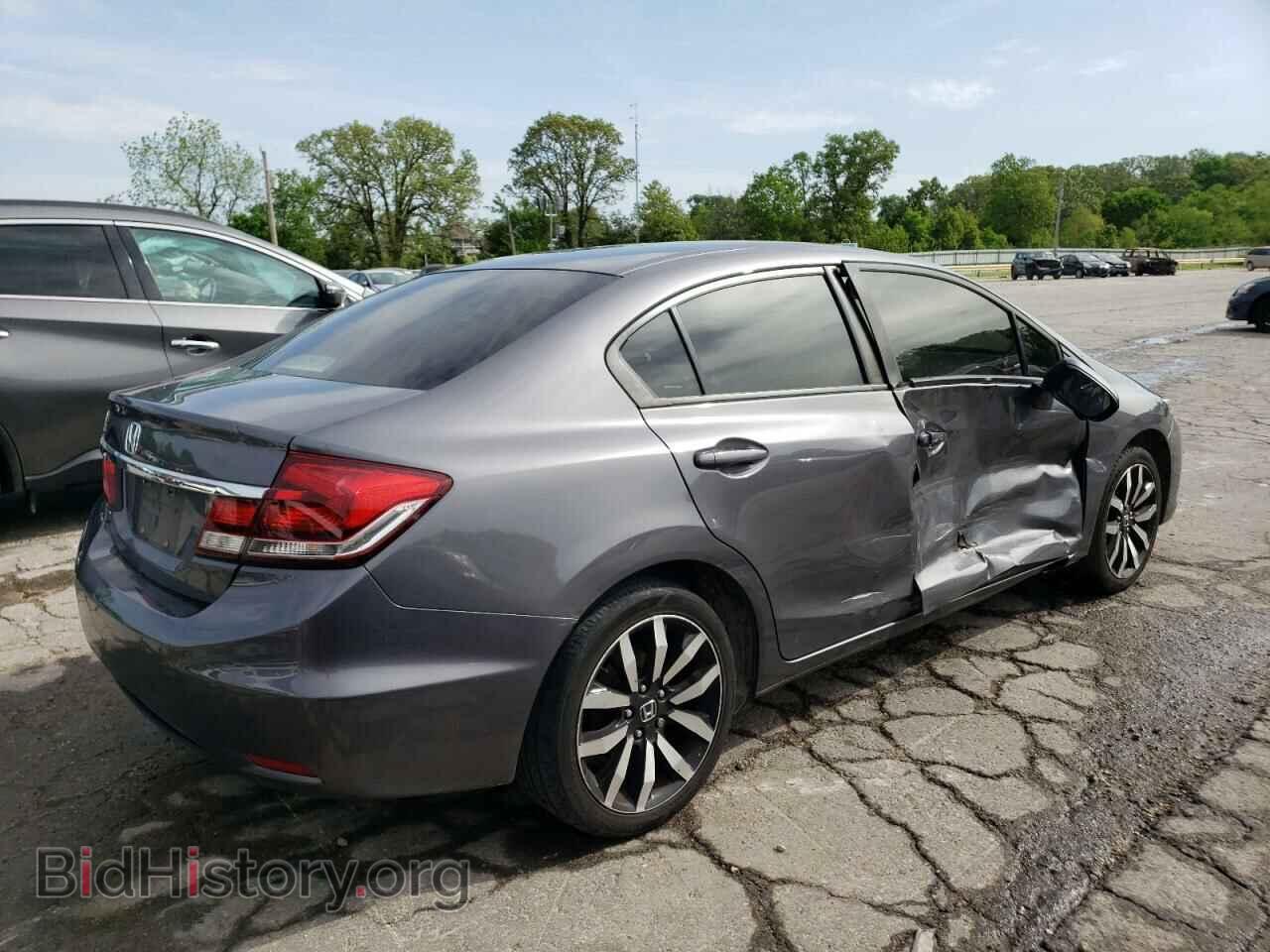 2015 HONDA CIVIC - VIN: 2HGFB2F96FH538763 - Фото 3