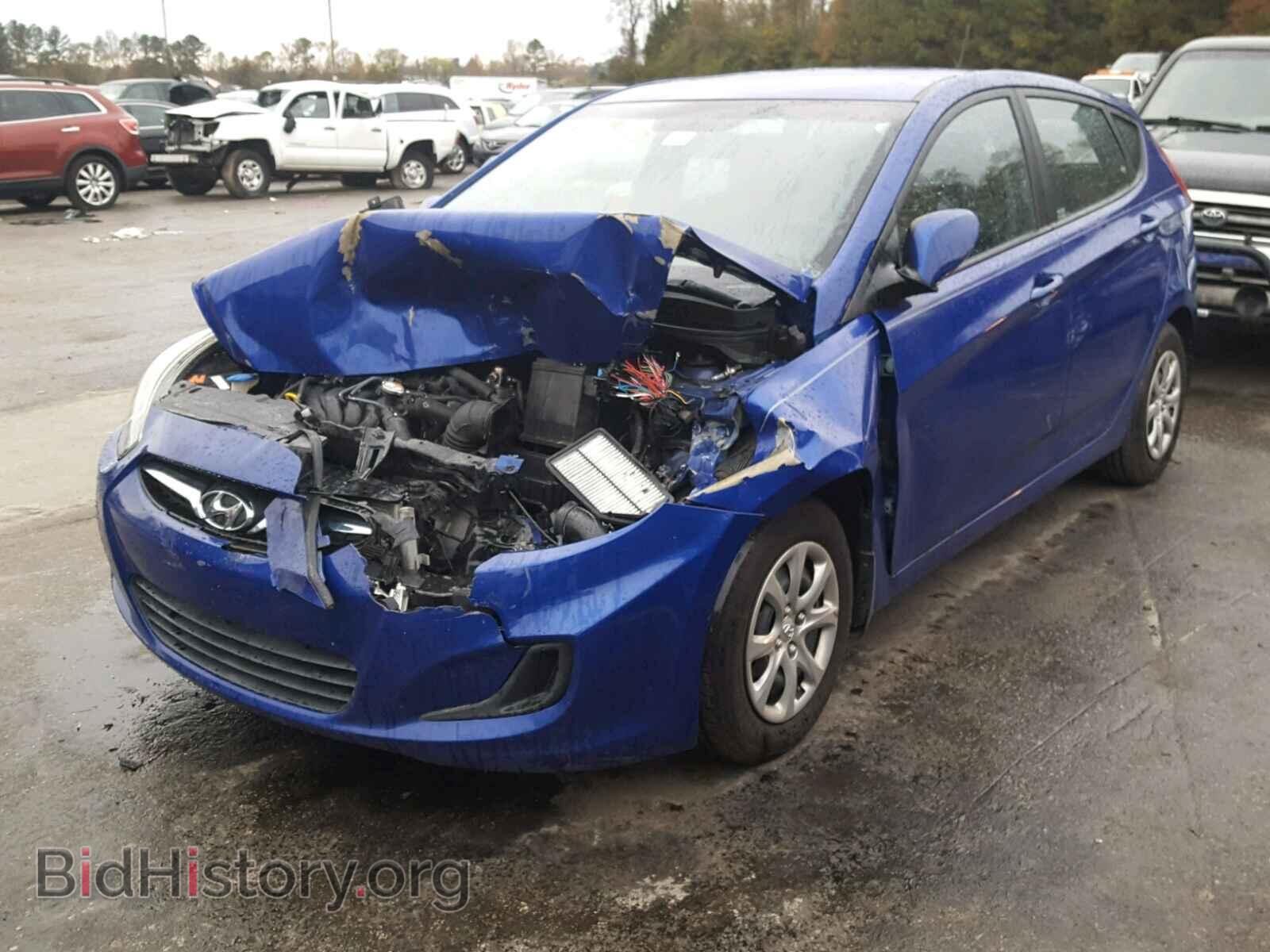 2012 HYUNDAI ACCENT - VIN: KMHCT5AE8CU029816 - Фото 2