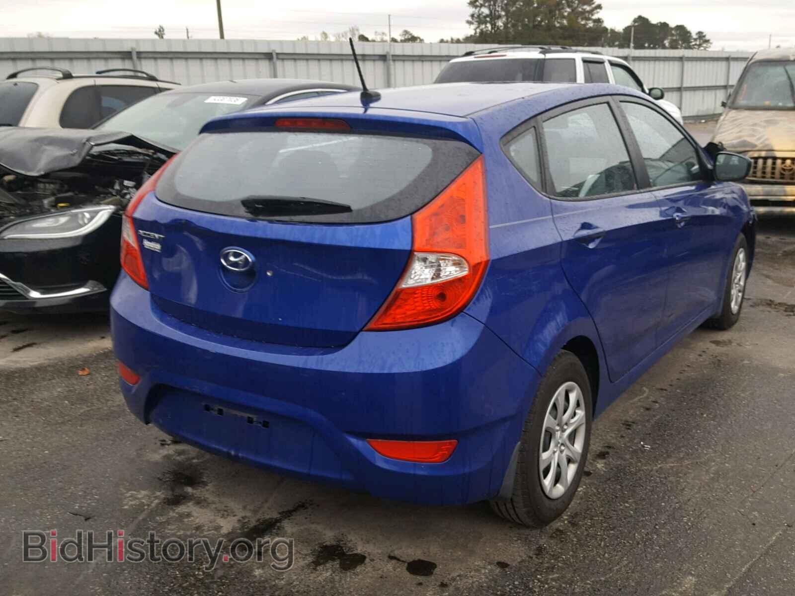 2012 HYUNDAI ACCENT - VIN: KMHCT5AE8CU029816 - Фото 4